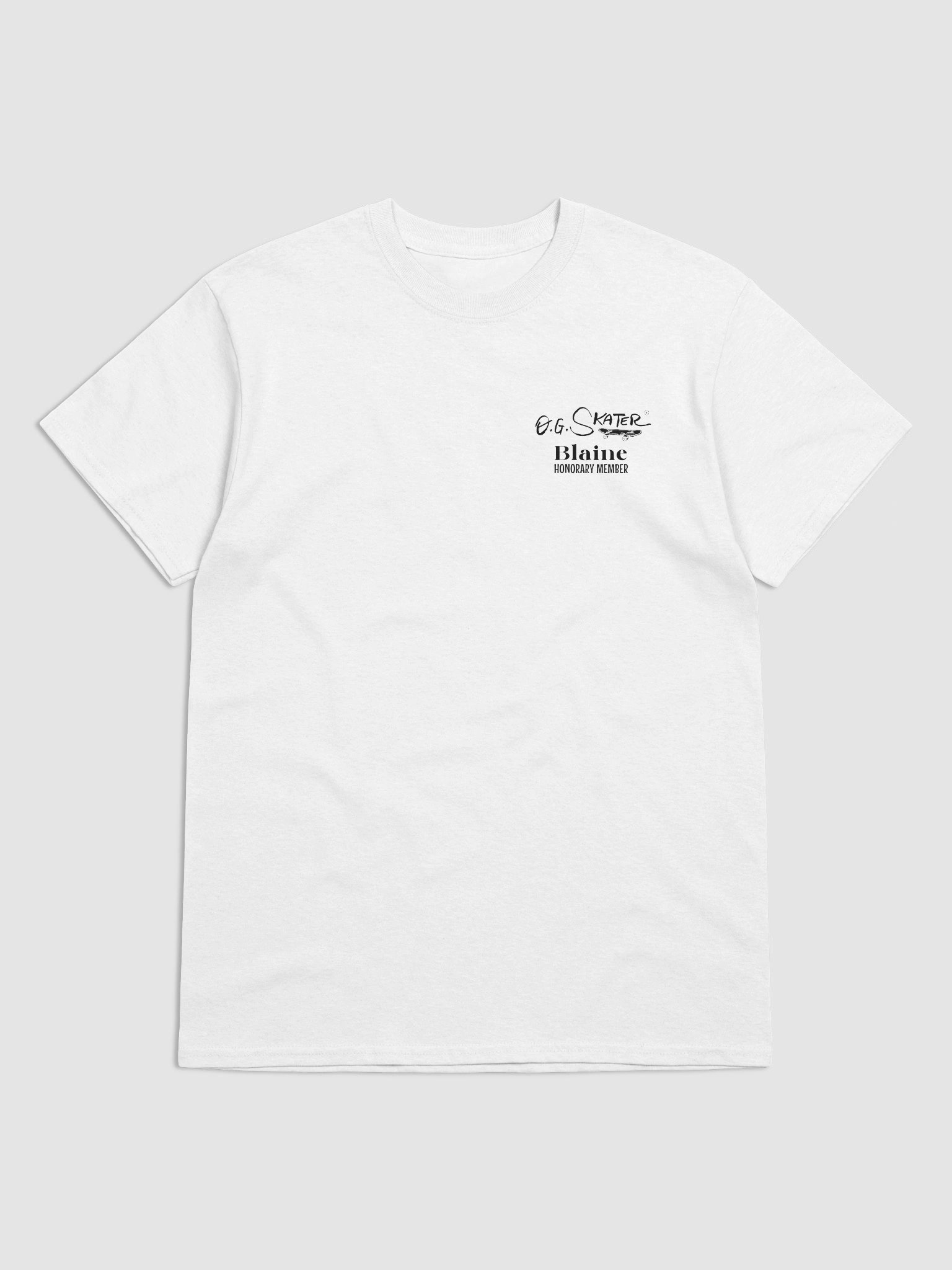 YOUR NAME: [Honorary Member] + white shirt of choice product image (3)