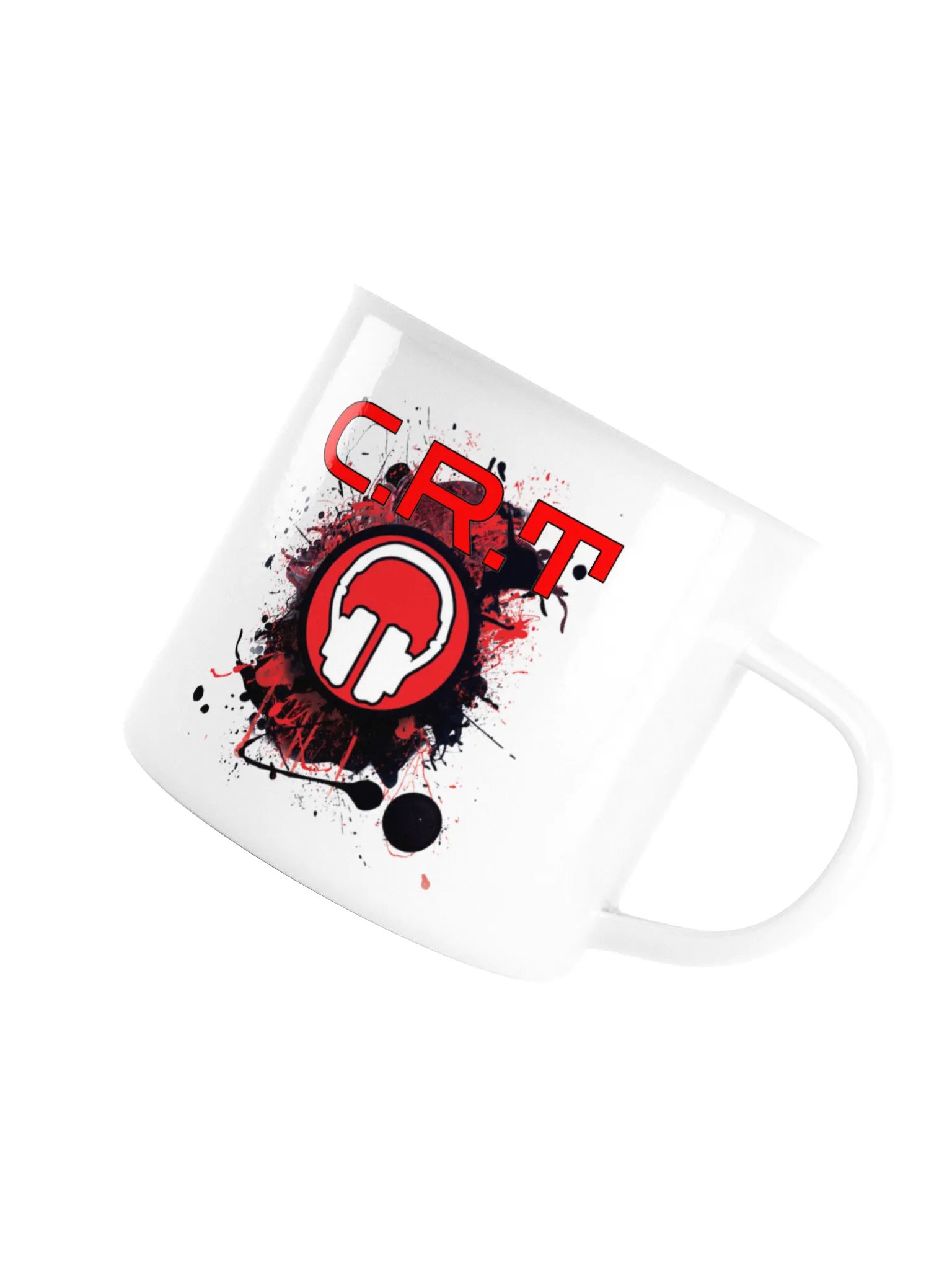C.R.T Paint Splatter Enamel Mug product image (5)
