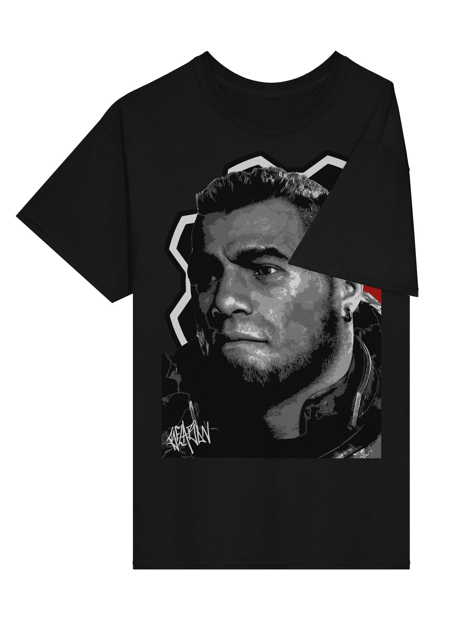 Dom painting tee (BLACK) product image (3)