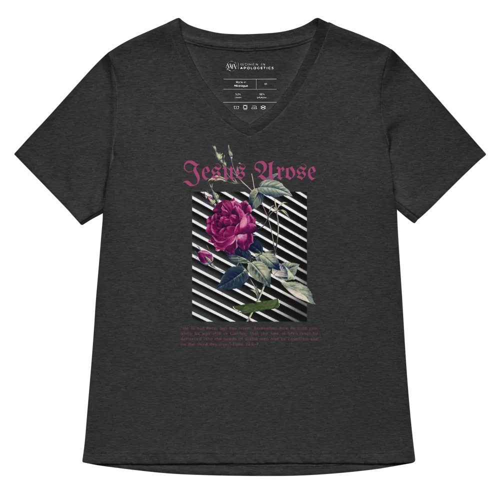 Jesus Arose V-Neck T-Shirt product image (11)