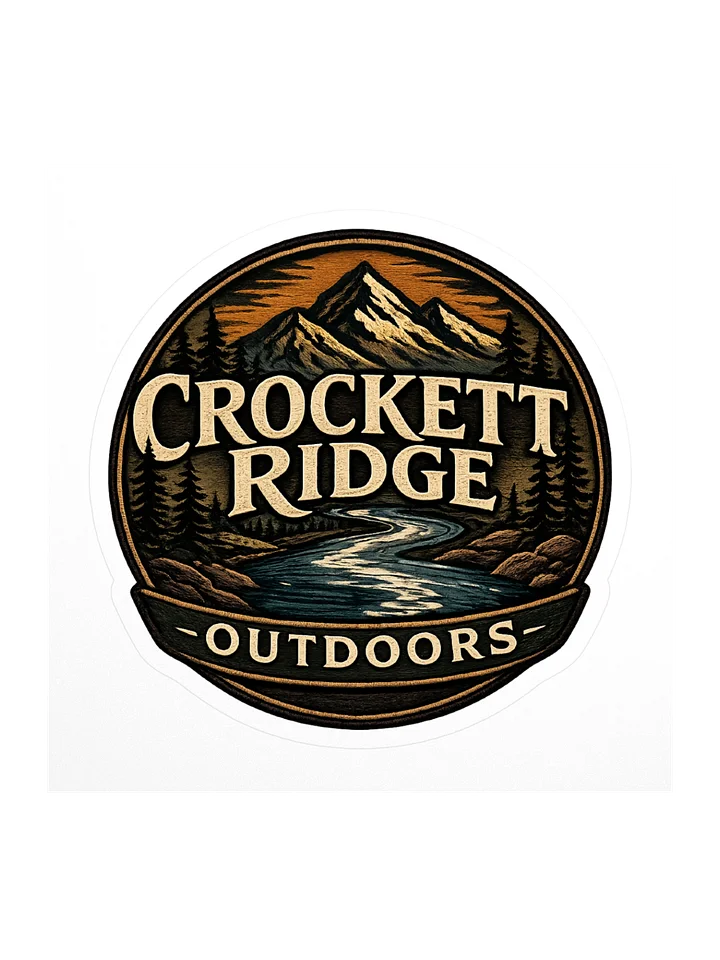 Crockett Ridge Outdoors Nature Scene Stickers 03 product image (1)
