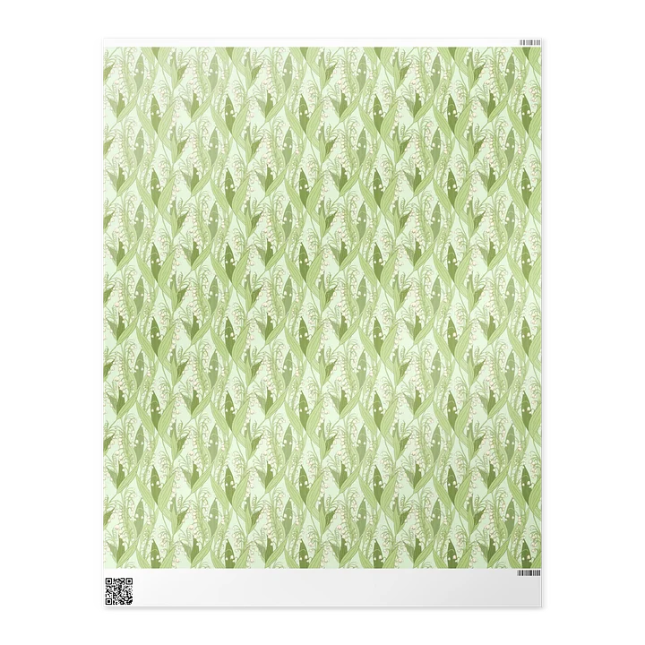 Lily of the Valley Wrapping Paper product image (1)