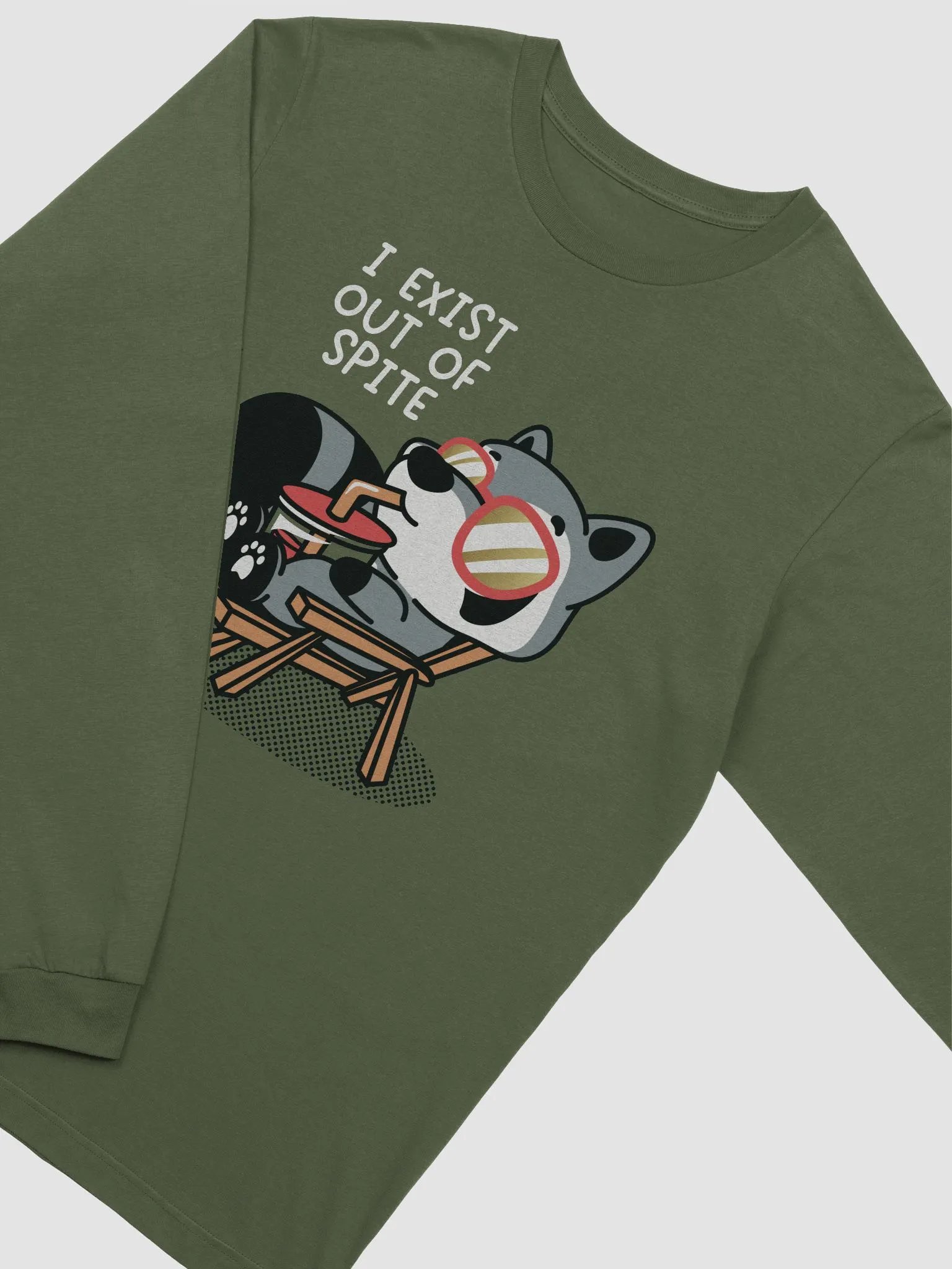 I Exist Out Of Spite Long Sleeve Members product image (3)