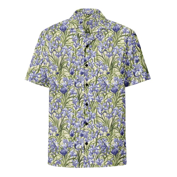 Floral Pattern Bluebell Flowers Hawaiian Shirt product image (1)