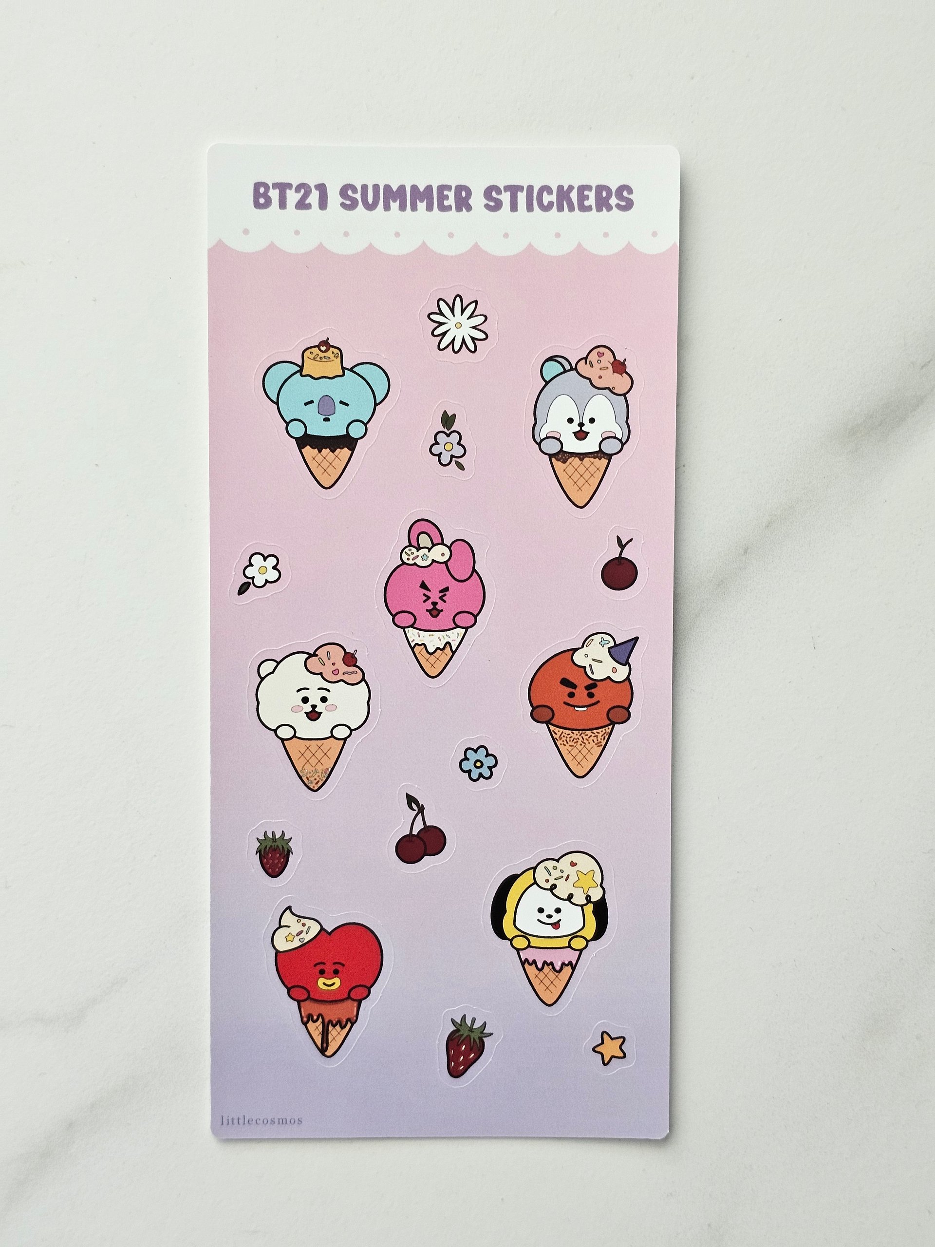 Summer Version: Sticker Sheet product image (2)