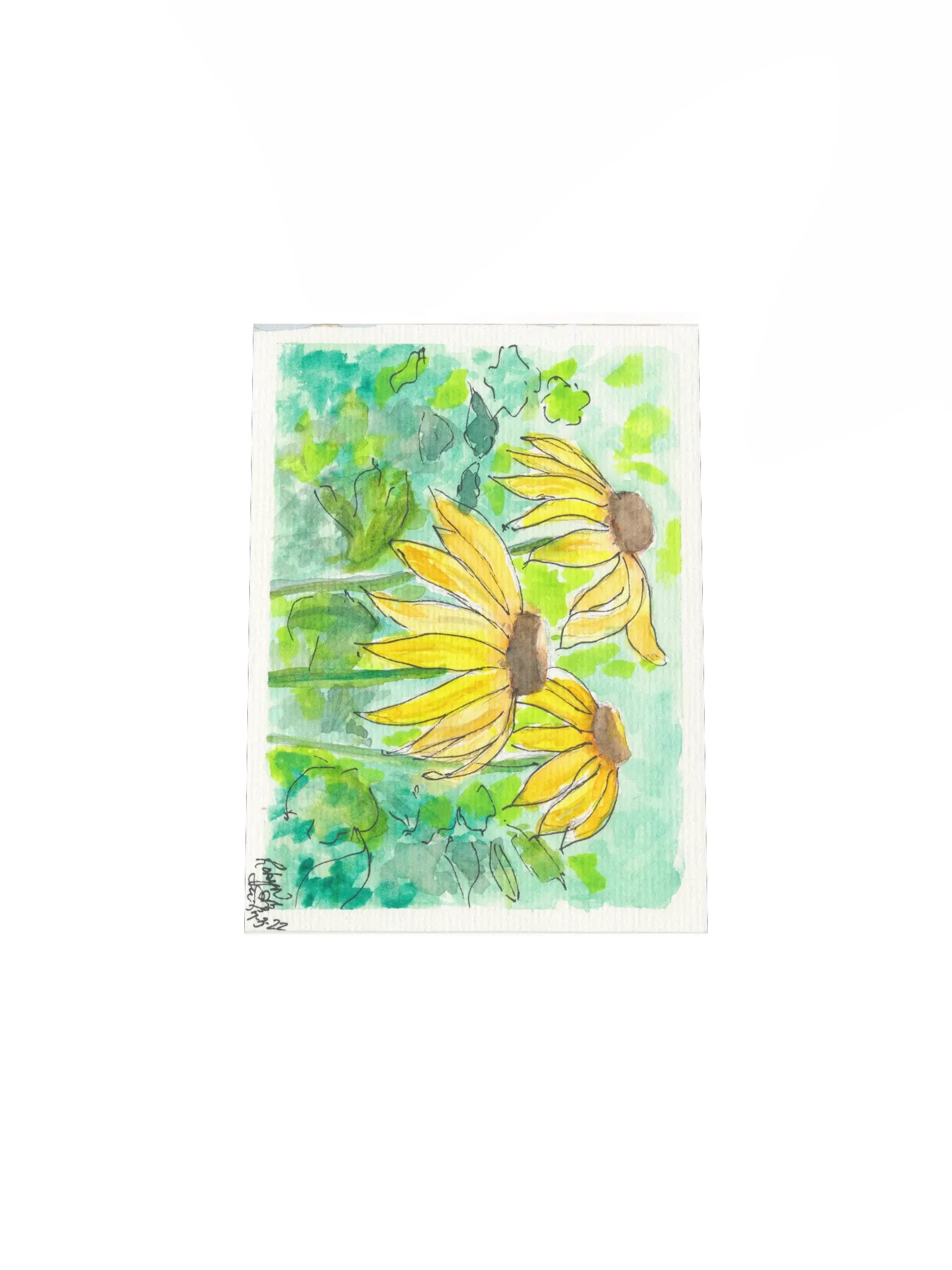 Cornflower Cluster Print product image (4)