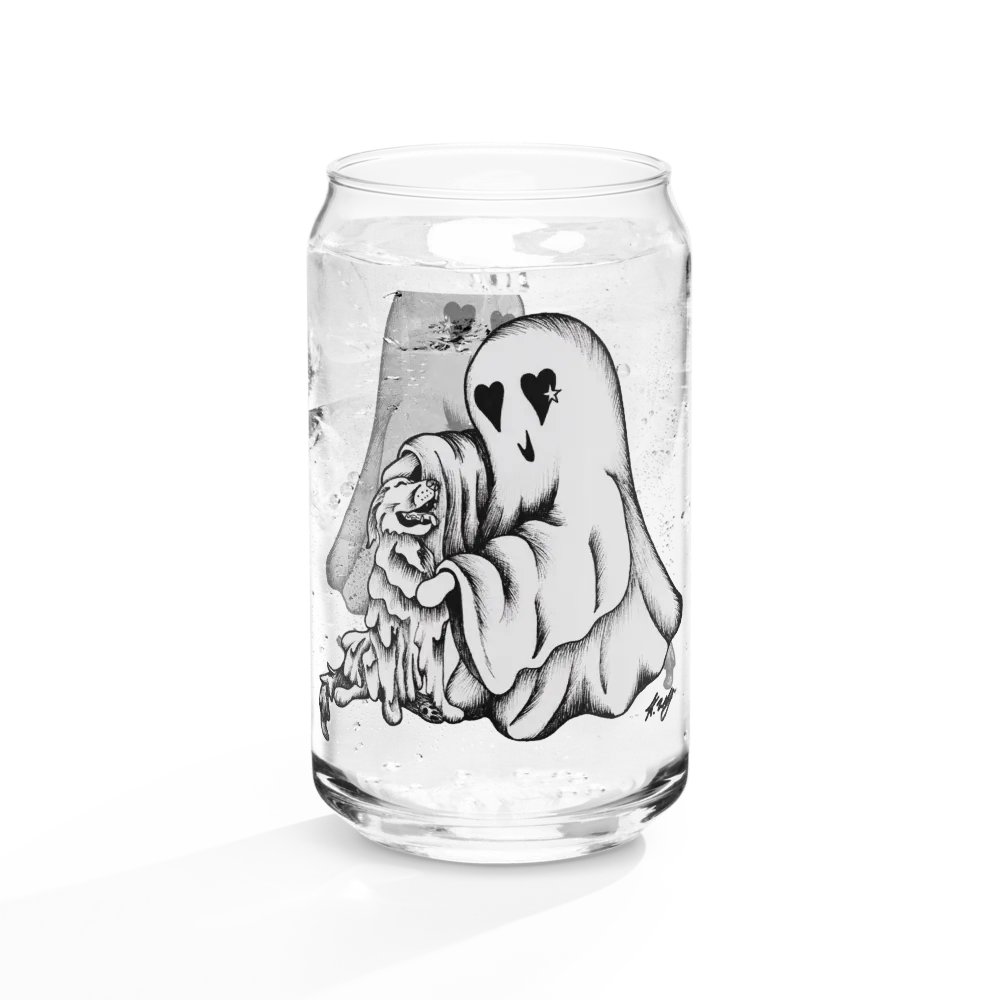 Ghost Dog and Ghost, Can-Shaped Glass product image (10)