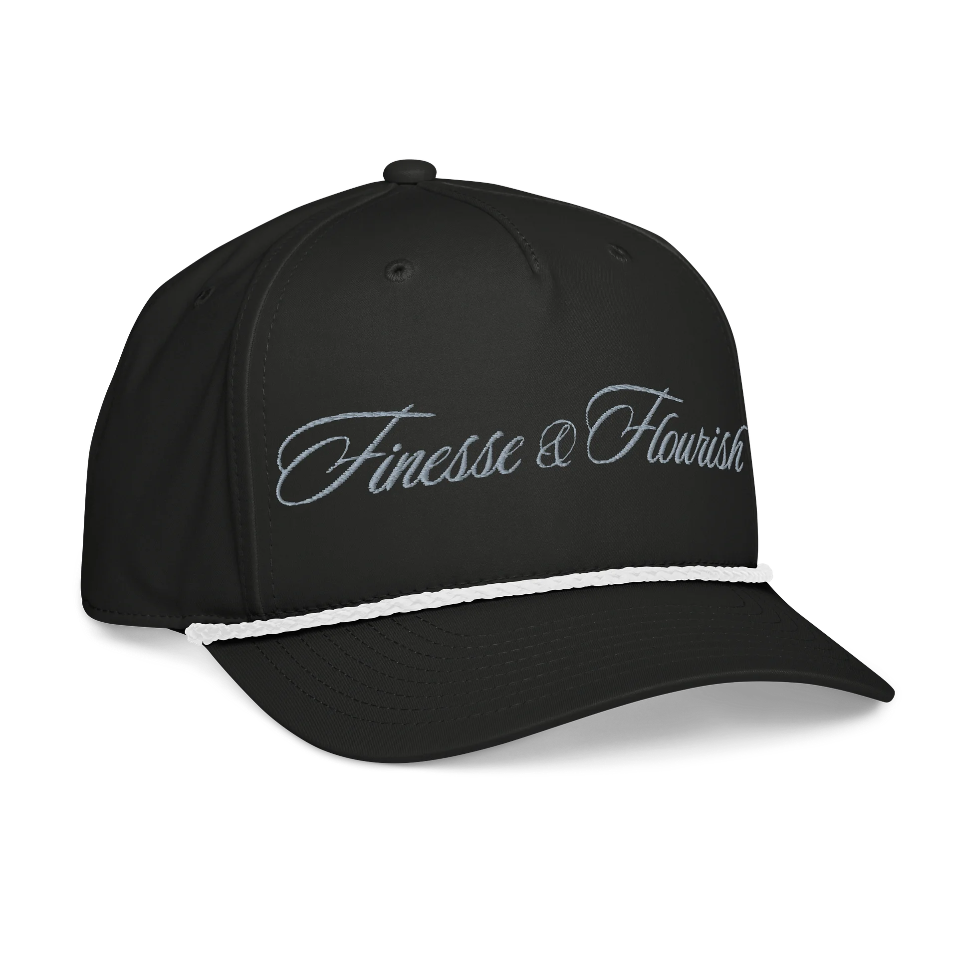 F&F Script Five-Panel Classic Rope Cap (GRY) product image (5)