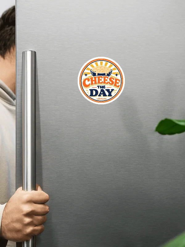 Die Cut Magnet - Cheese the Day product image (1)