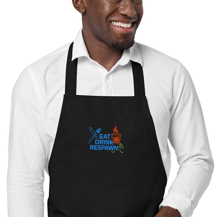Eat Drink Respawn Apron product image (1)