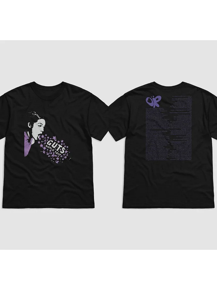 GUTS TOUR LYRIC SHIRT TRAITOR X BAD IDEA RIGHT? product image (1)