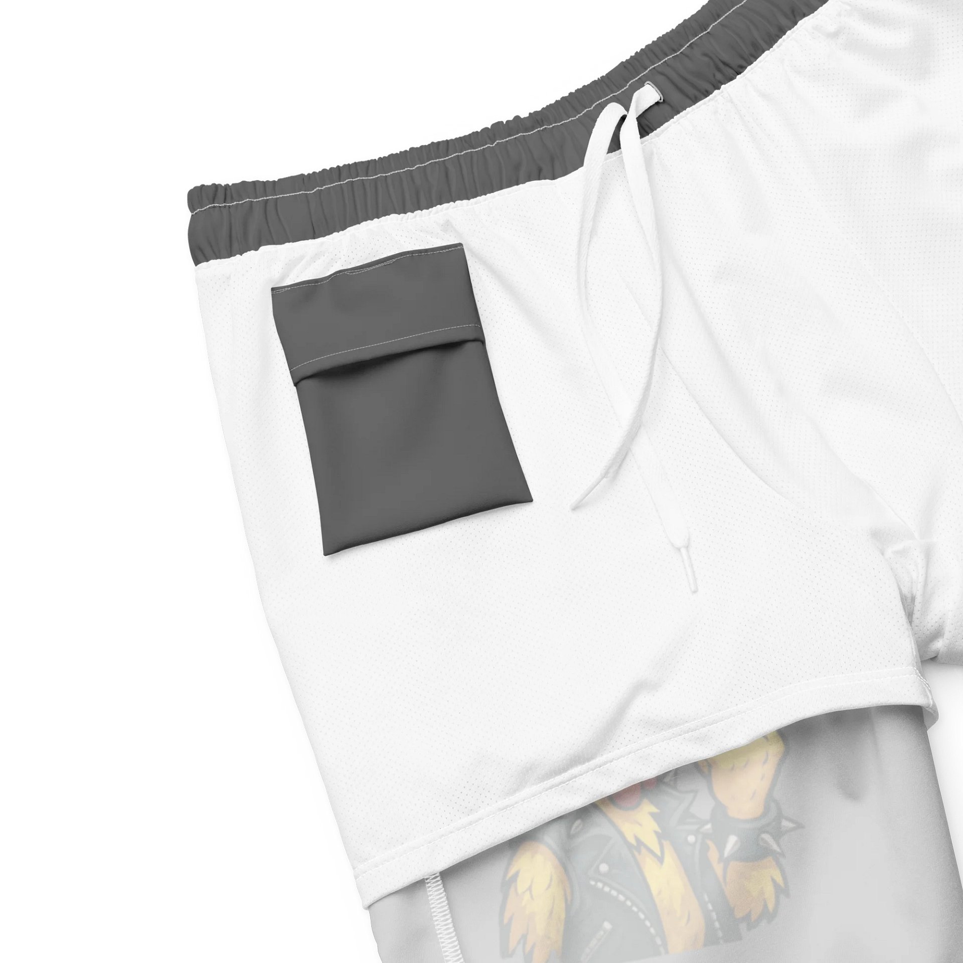 Emo All-Over Print Swim Trunks product image (8)