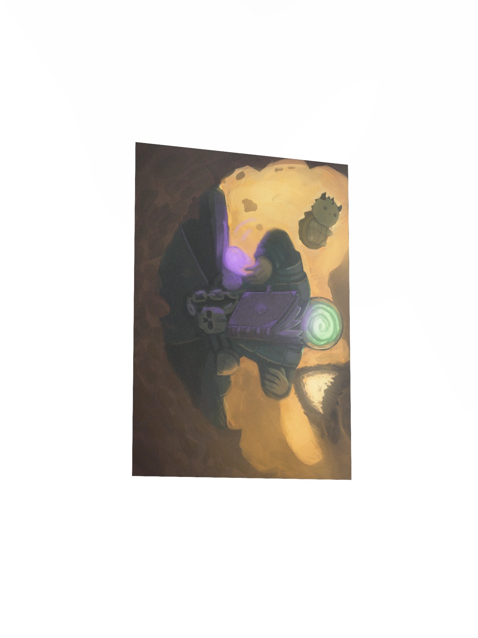 Dragon Fight Matte Art Print product image (4)