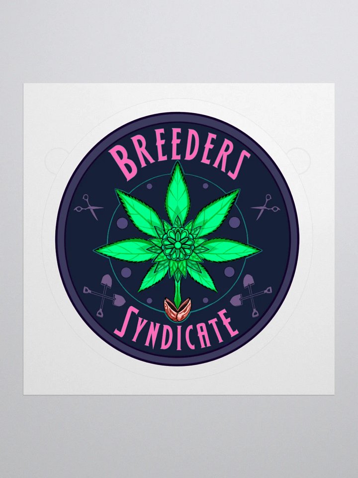 Breeders Syndicate Older Logo Stickers - 3 Sizes product image (3)