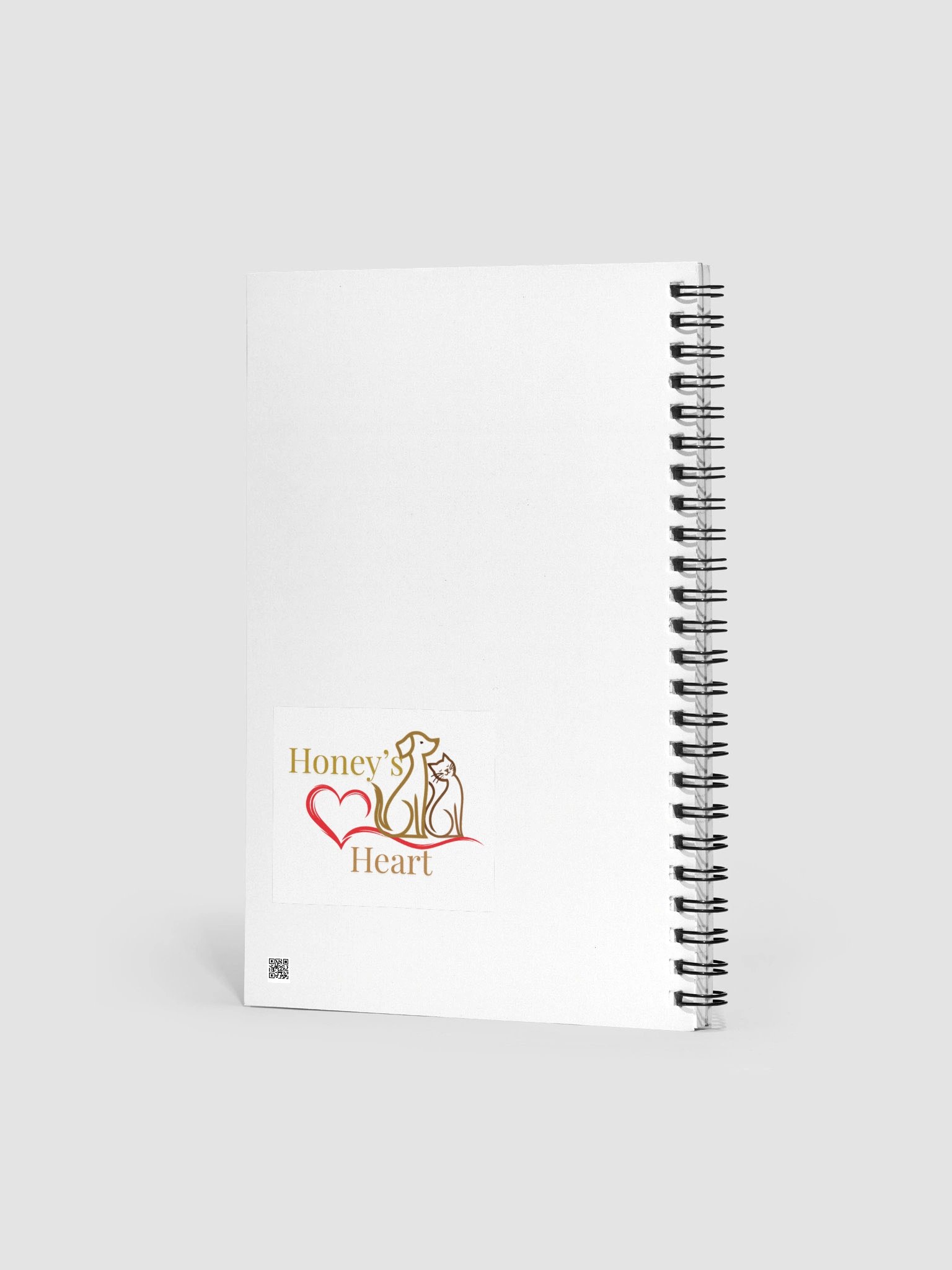 Dog And Cat Floral Notebook product image (2)