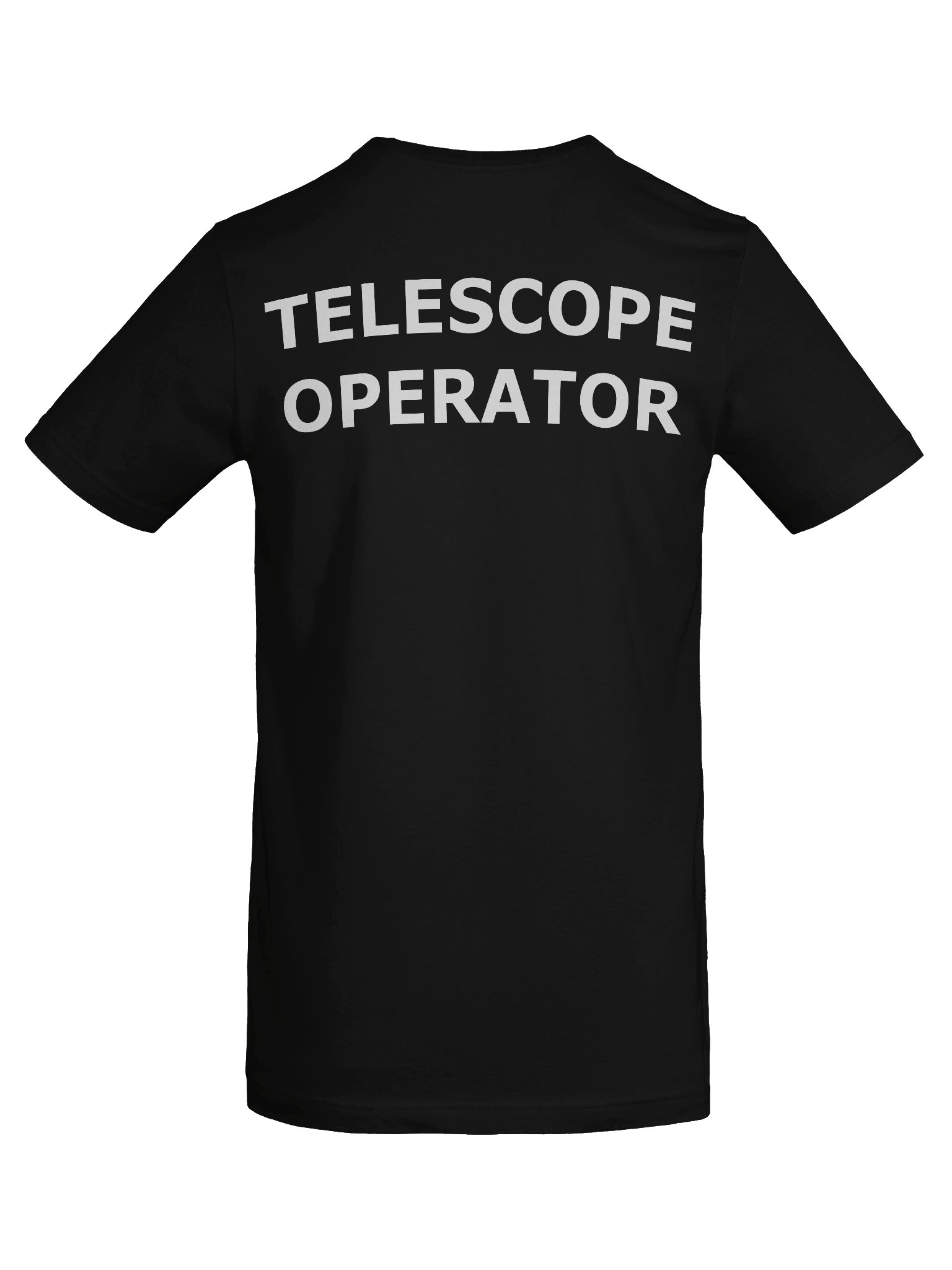 Telescope Operator - T-Shirt (BACK PRINT) product image (2)