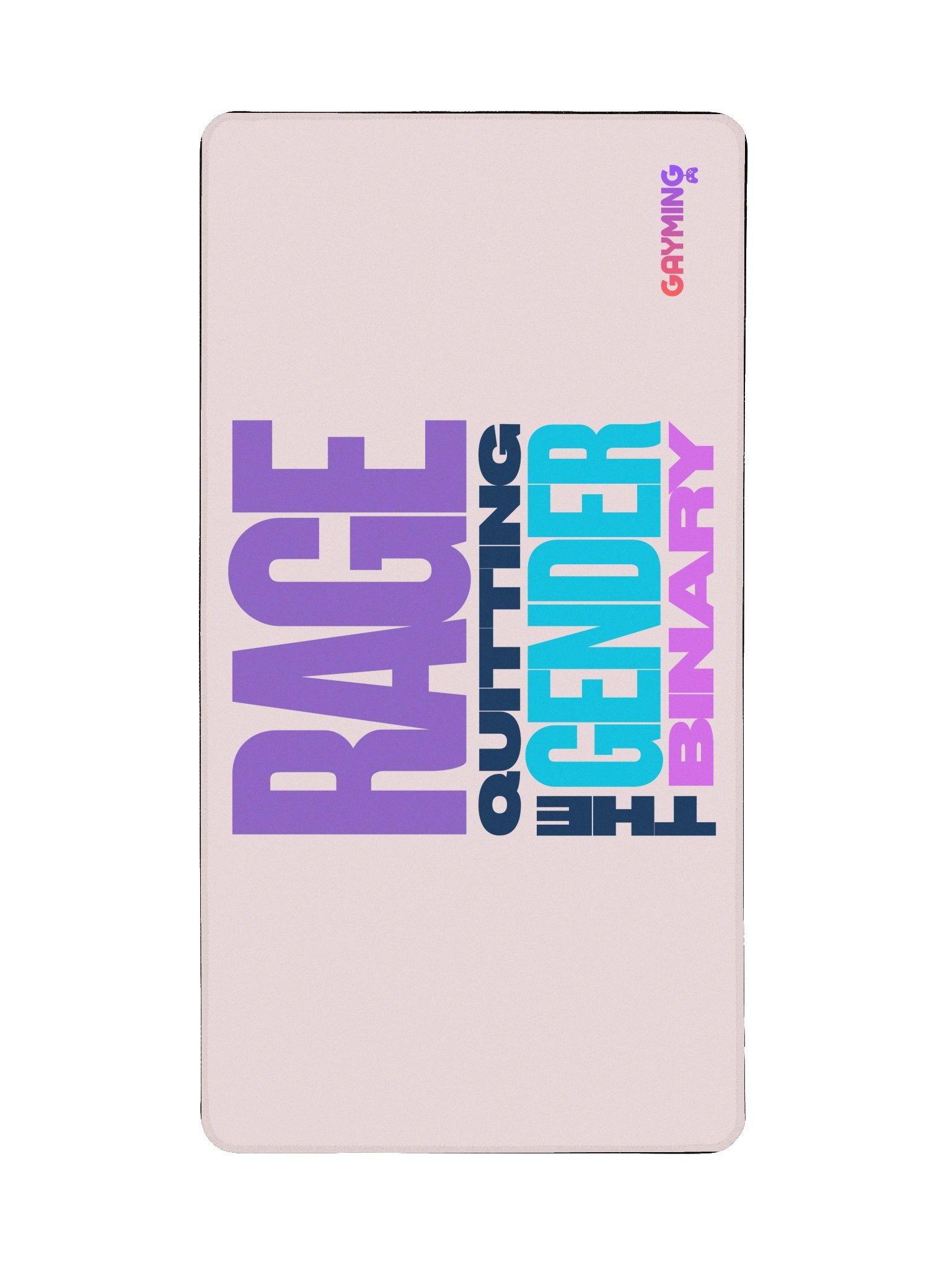 Rage Quitting the Gender Binary Desk Mat product image (2)