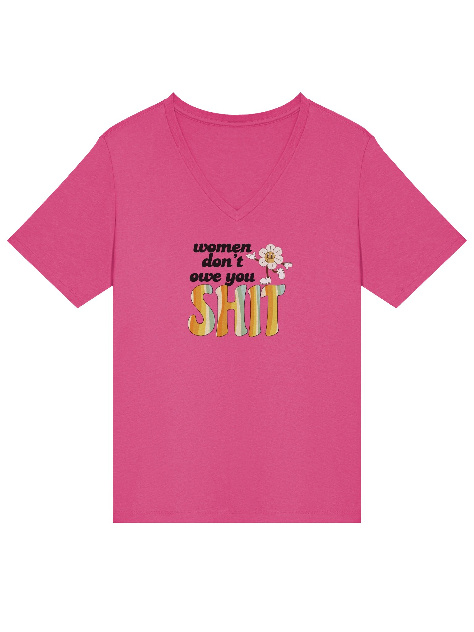Women Don't Owe You V-neck product image (3)