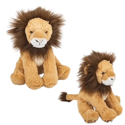 Cute 10" Earth Safe Lion Plush - Soft Eco-Friendly Baby Stuffed Toy product image (2)