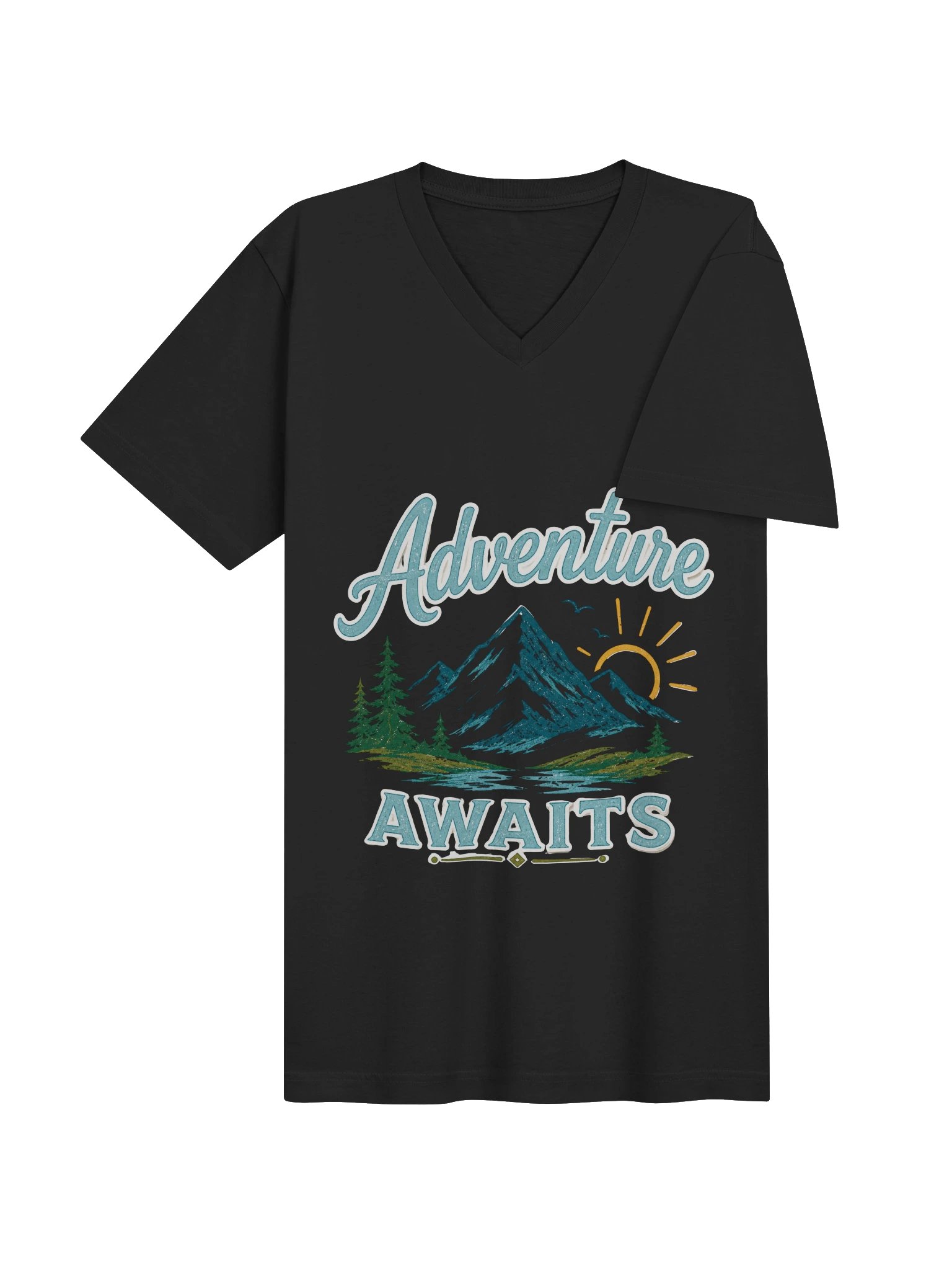 Adventure Awaits Twilight Collection | V-Neck T-Shirt product image (4)