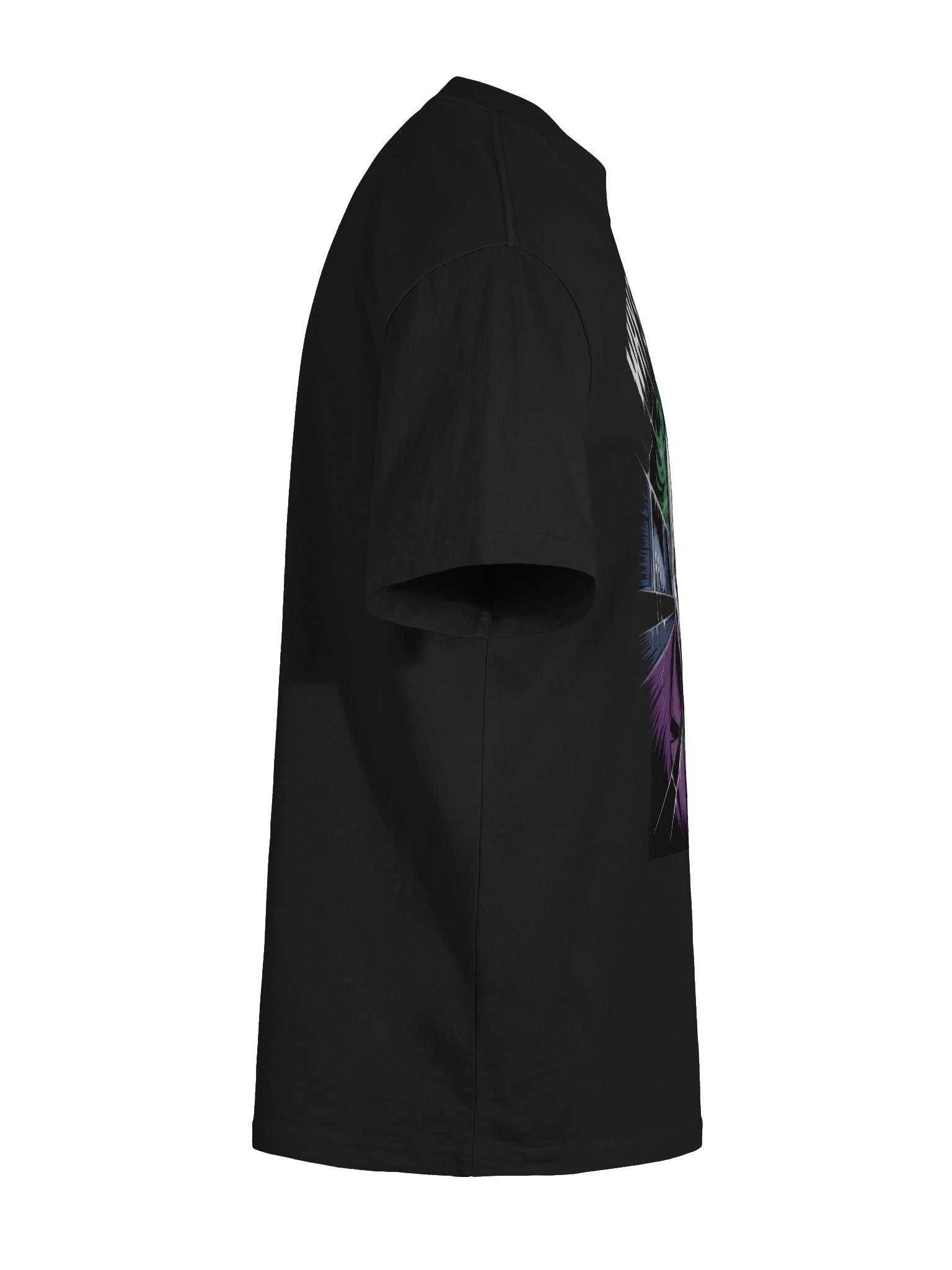 Joker 'Why So Serious?' Shattered Veil Oversized Faded T-Shirt product image (11)
