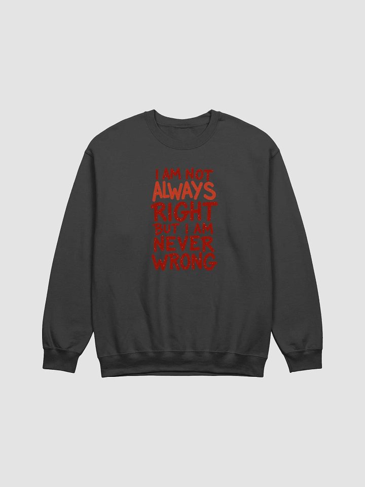 Never Wrong Classic Crewneck product image (9)