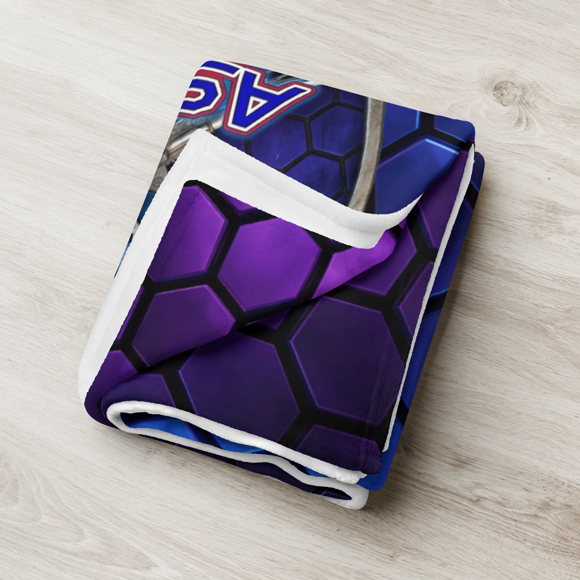 Ashbot 3D Logo Blanket product image (3)