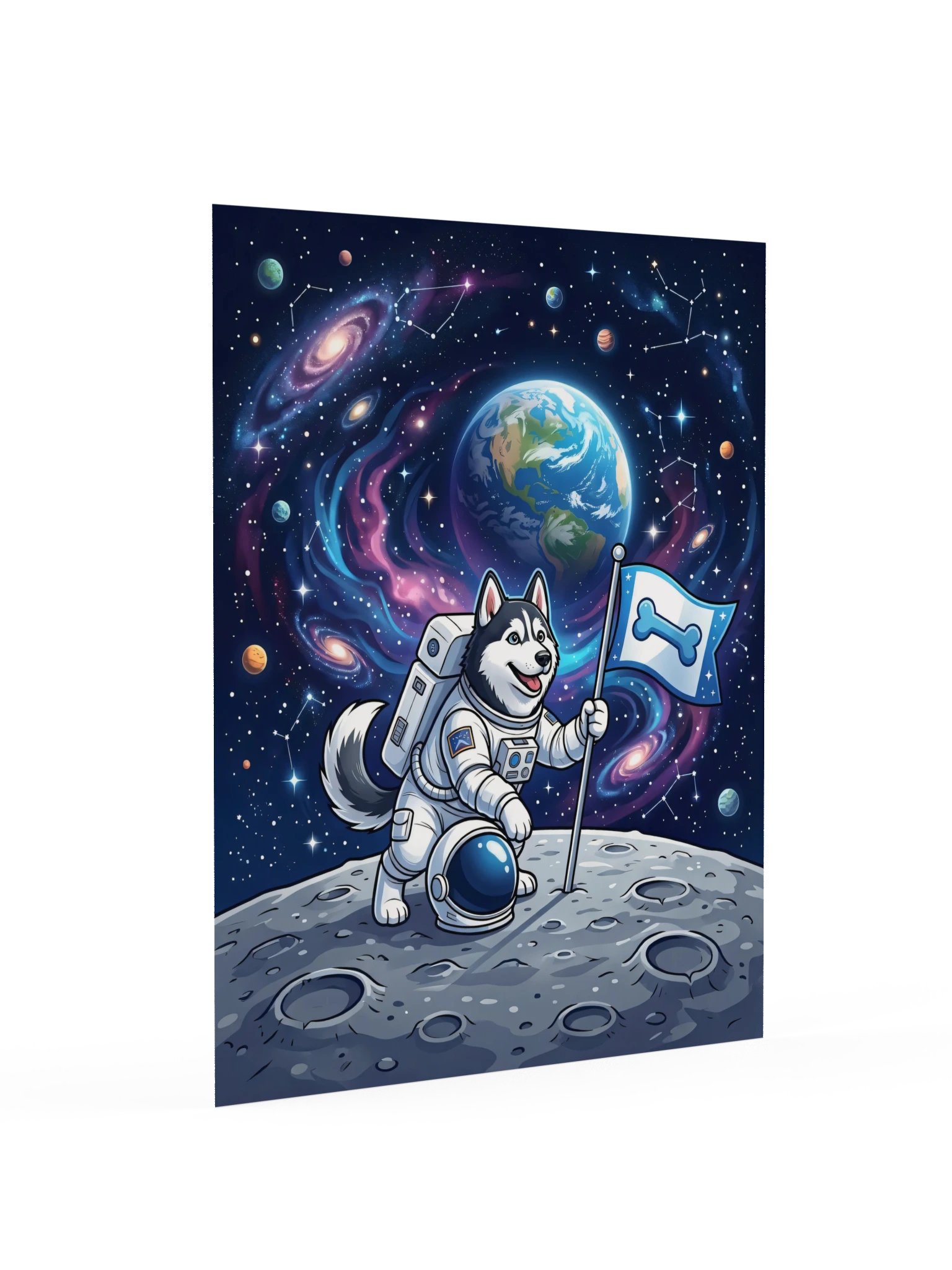 Moonwalk Husky Poster product image (16)