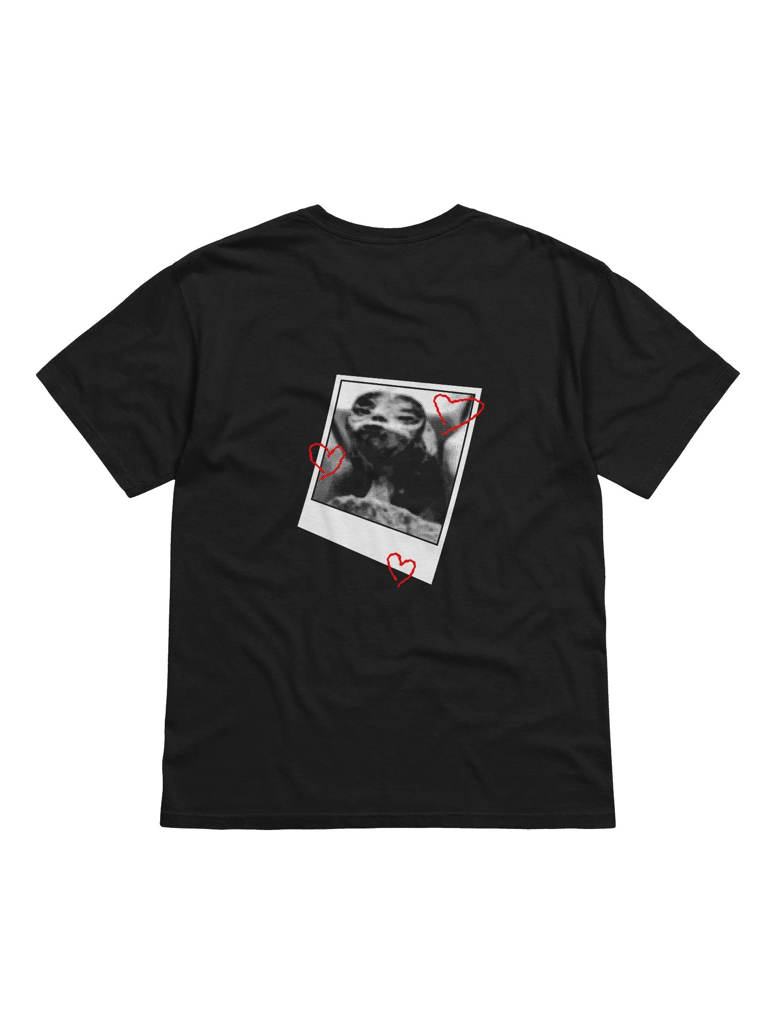 I'M SO FOR REAL T-SHIRT (BLACK) product image (2)