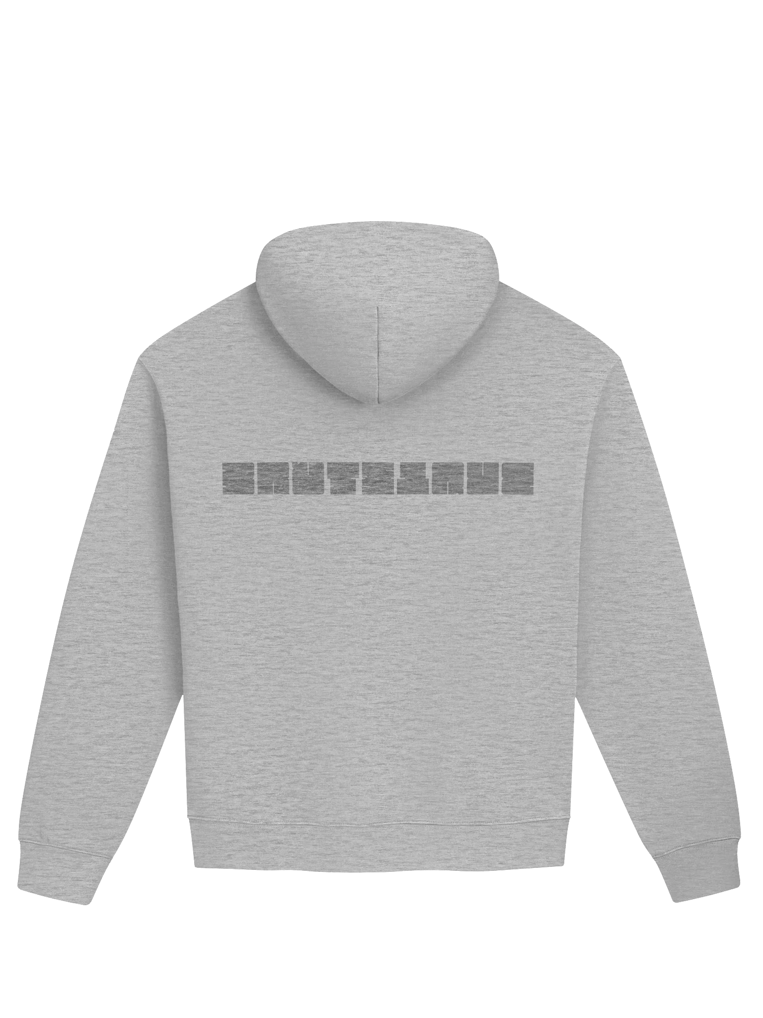 Brutesque Gray Block Logo Hoodie product image (2)