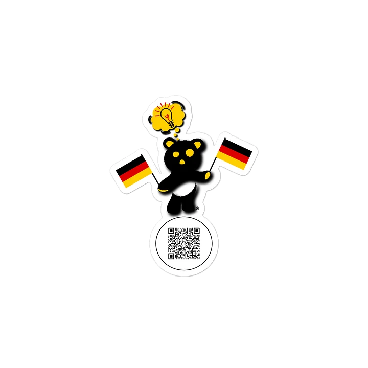 Germany — Country Bear Sticker | BehrBrained Media product image (2)