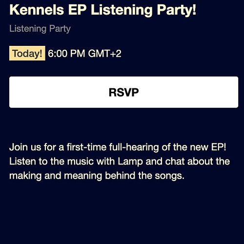 Join me and the community on Bandcamp this evening for a first-time hearing of the new EP!🎉
You'll be able to hear the full a...