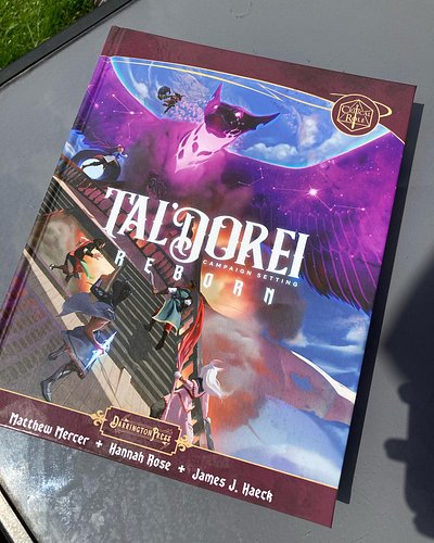 The content in this sourcebook from @matthewmercervo & @critical_role is insane. So good. 

Really inspiring me for future ca...