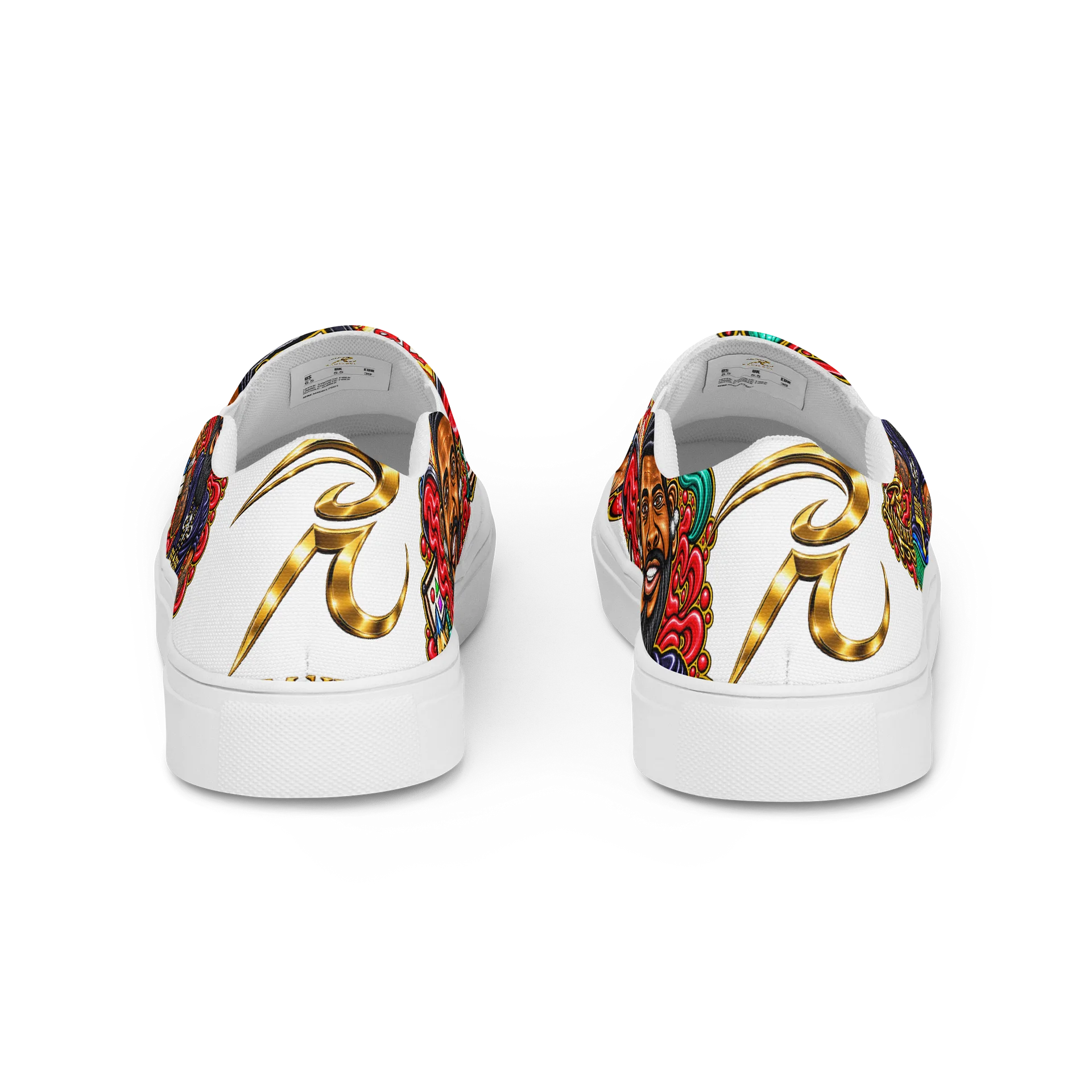 Men’s Caricature Slip-On Canvas Shoes product image (4)
