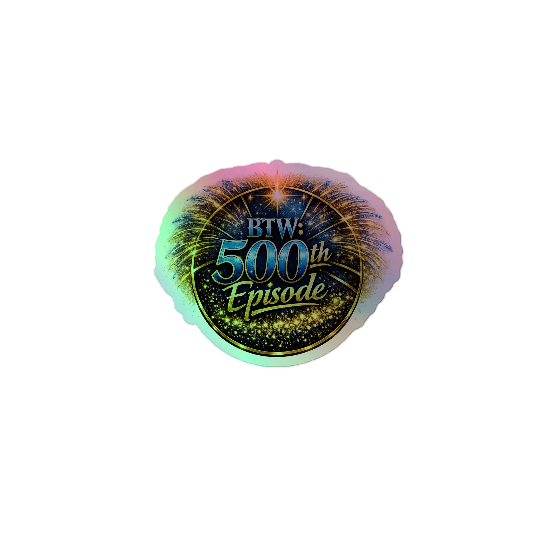 BTW EPISODE 500 STICKERS product image (1)
