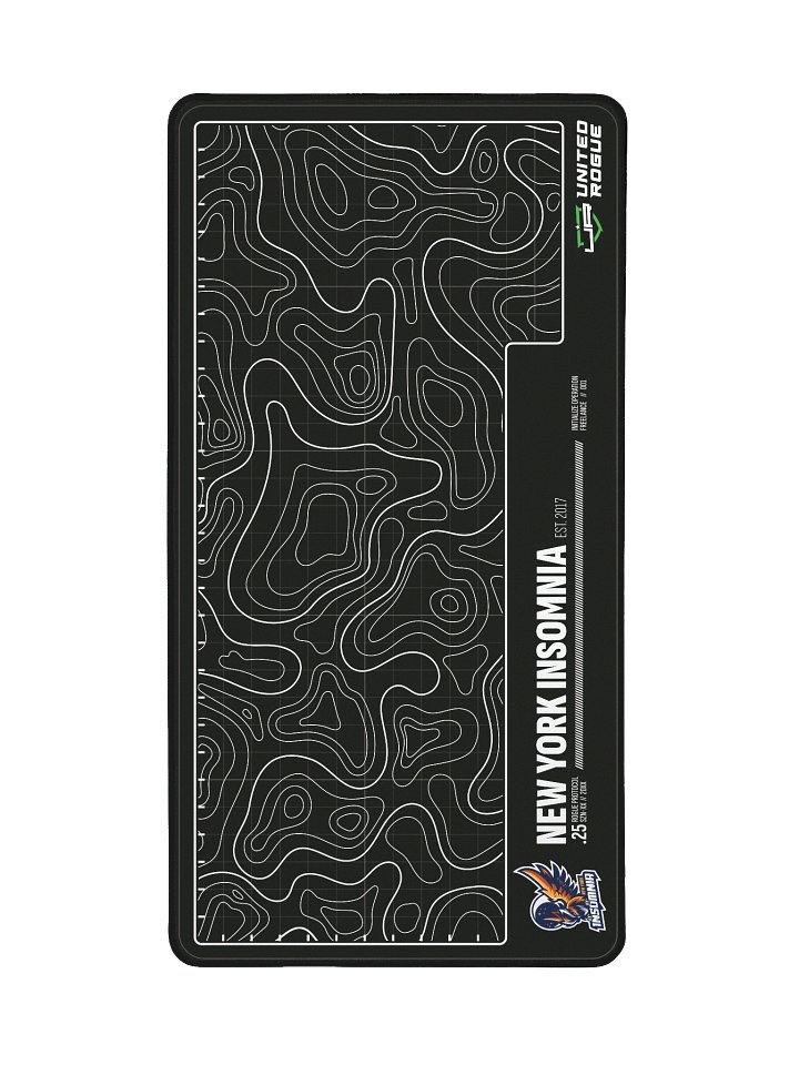 New York Insomnia Map Desk Mat product image (2)