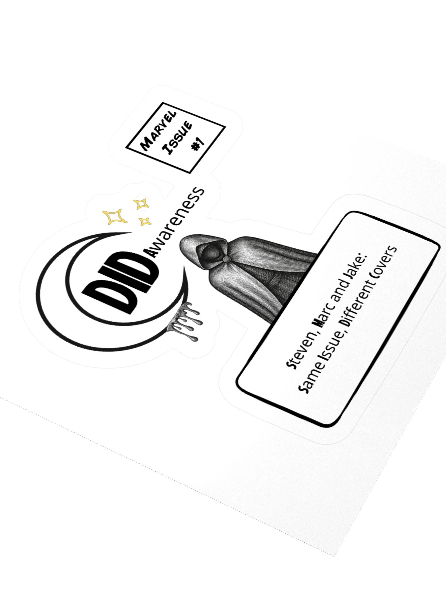 Moon Knight DID Awareness Kisscut Sticker product image (3)