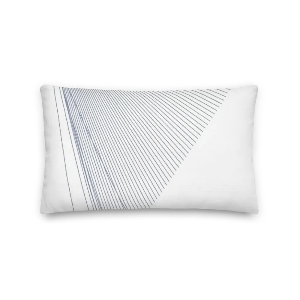 Converging Lines Premium Pillow product image (1)