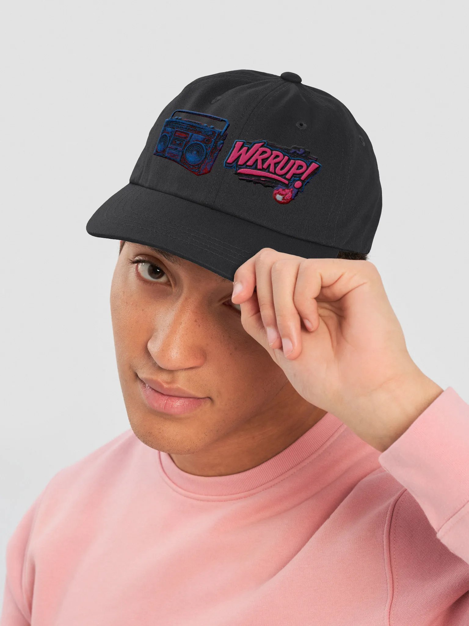 Retro Boombox WRRUP! Hat product image (5)