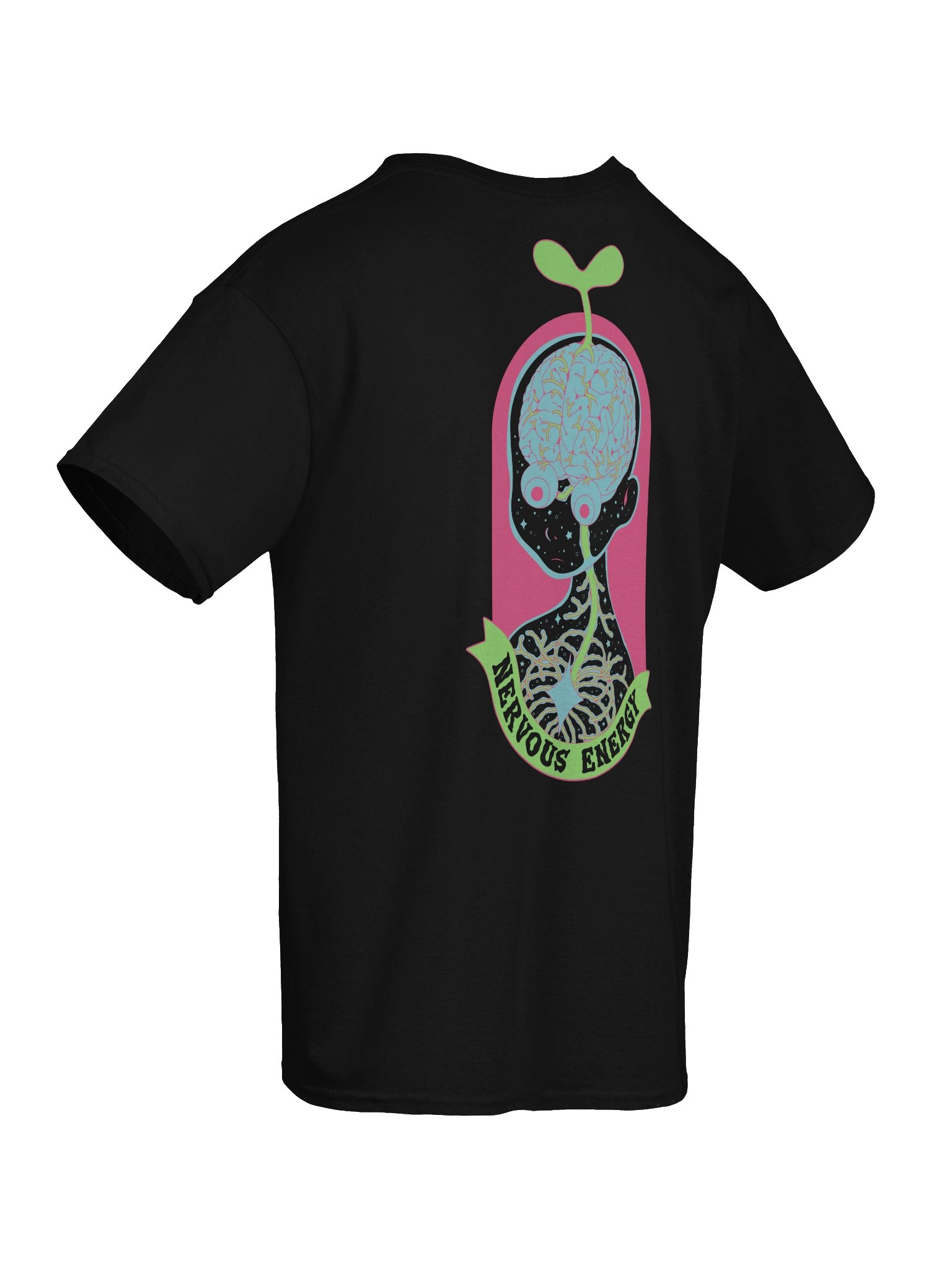 Nervous Energy - Tee - Black product image (8)