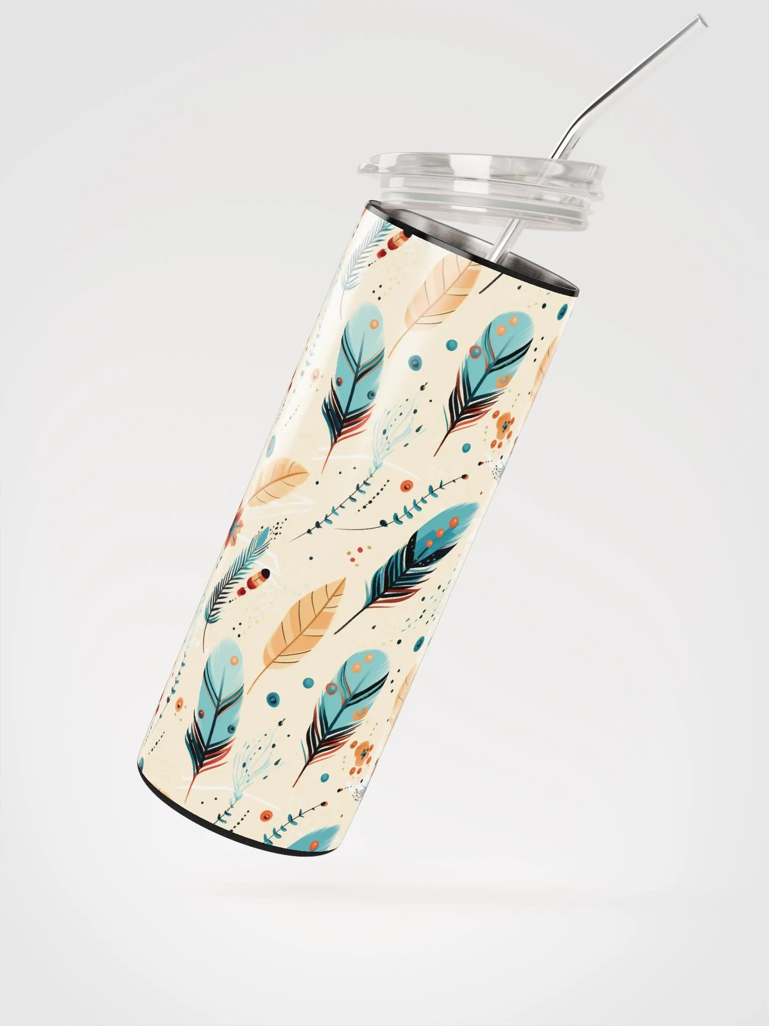 Whimsical Feather Fantasy Tumbler product image (2)