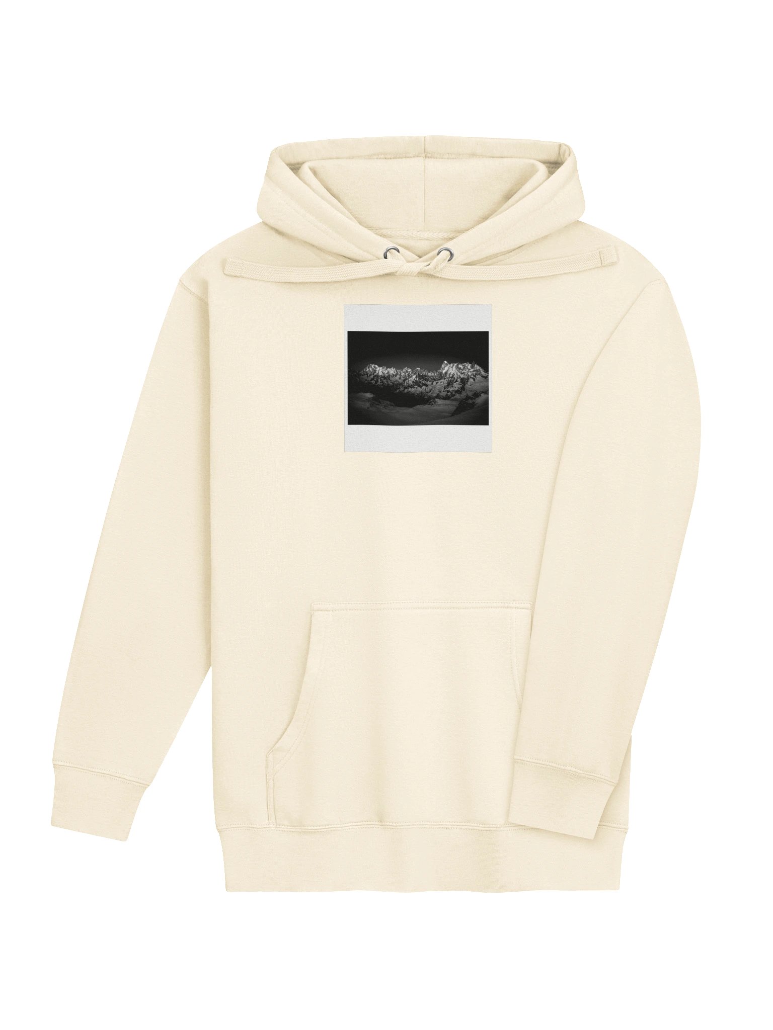 PISTE SOCIETY Mountain Photo Hoodie – Bone product image (4)