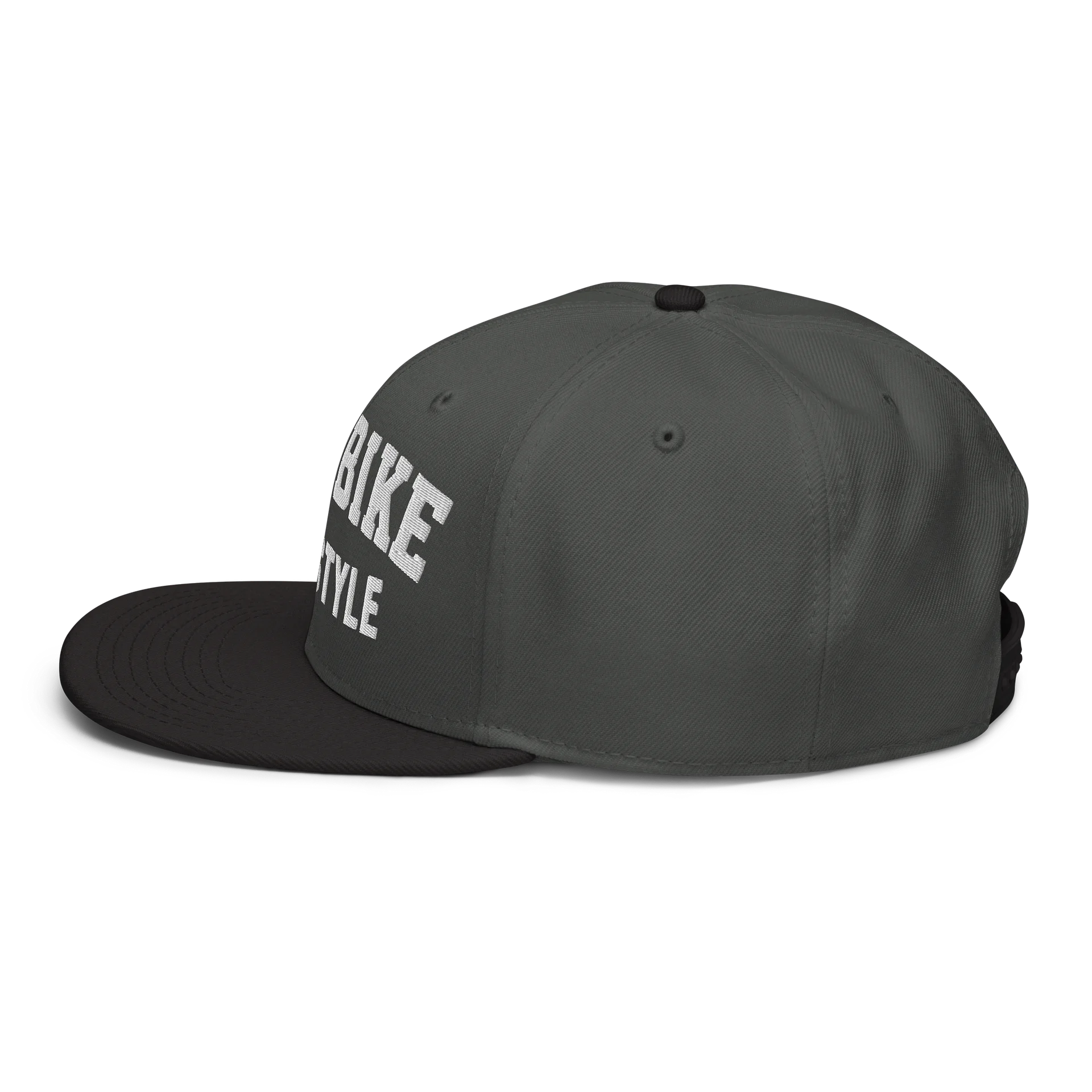 Dirtbike Lifestyle Snapback – White Edition product image (16)