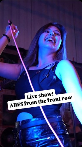 Have you ever been in the front row for a live performance of ARES? This video puts you right there with us. 🔥

🎥: @marc.gz19...