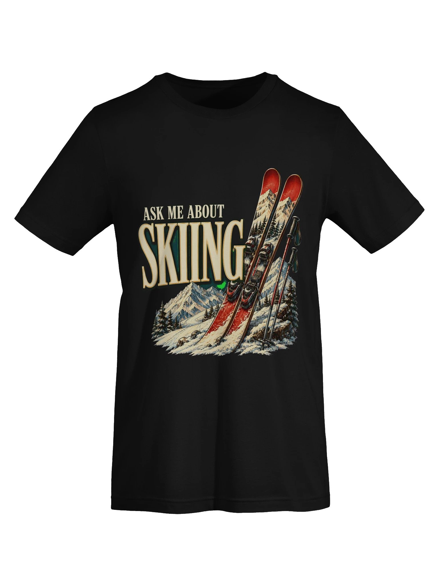 Ask Me About Skiing Tee product image (25)