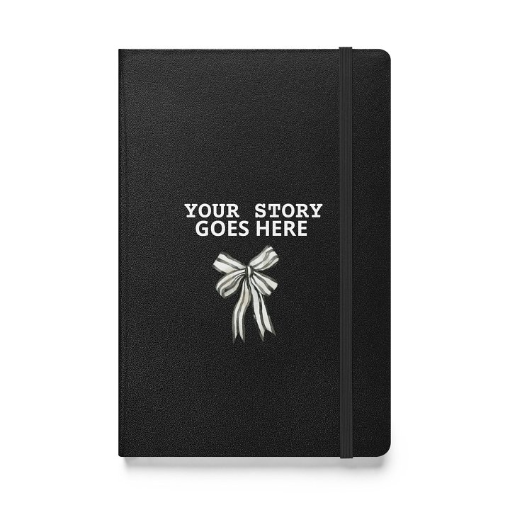 Elegance in Bows Hardcover Notebook product image (1)
