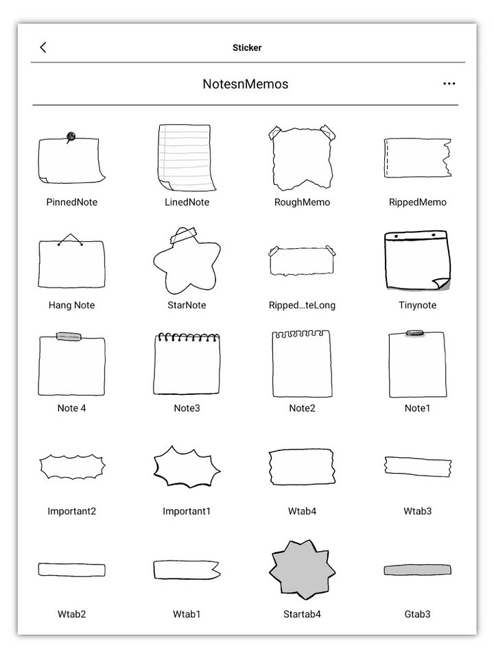 Notes n Memo Stickers product image (1)