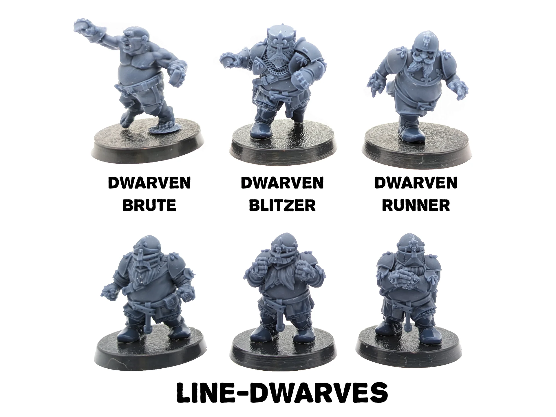 United Humanoid Alliance Mega Fantasy Football Team - BruteFun Miniatures product image (7)