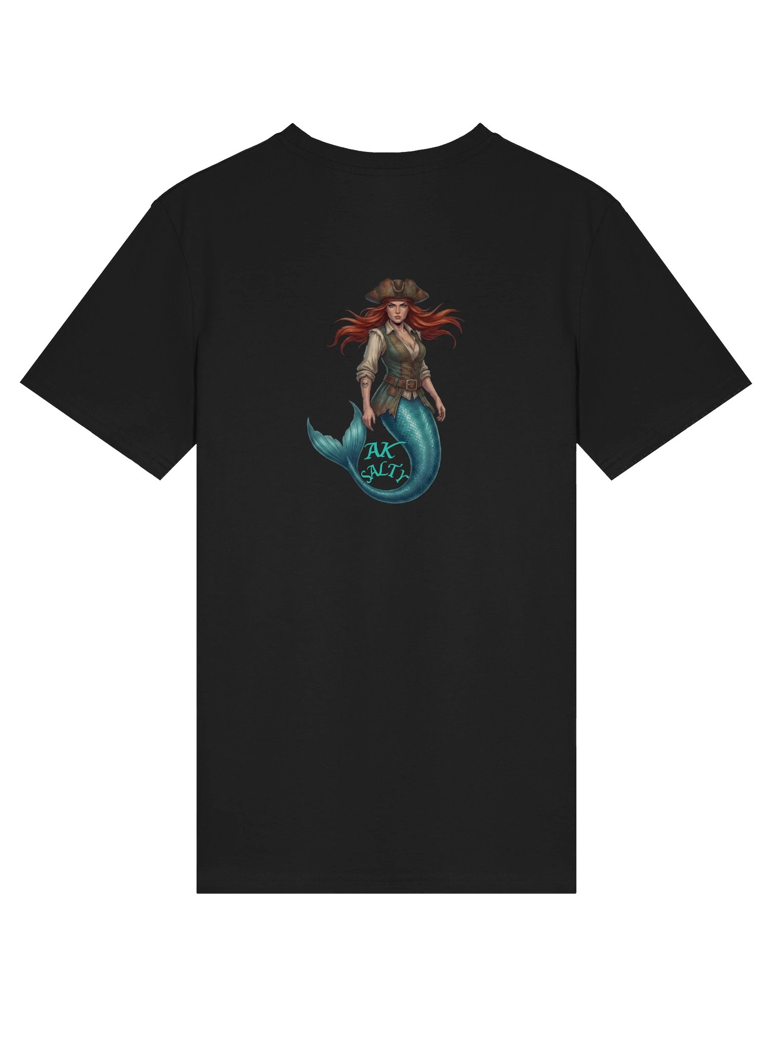 PREMIUM "MERMAID PIRATE" ORGANIC COTTON TEE product image (2)
