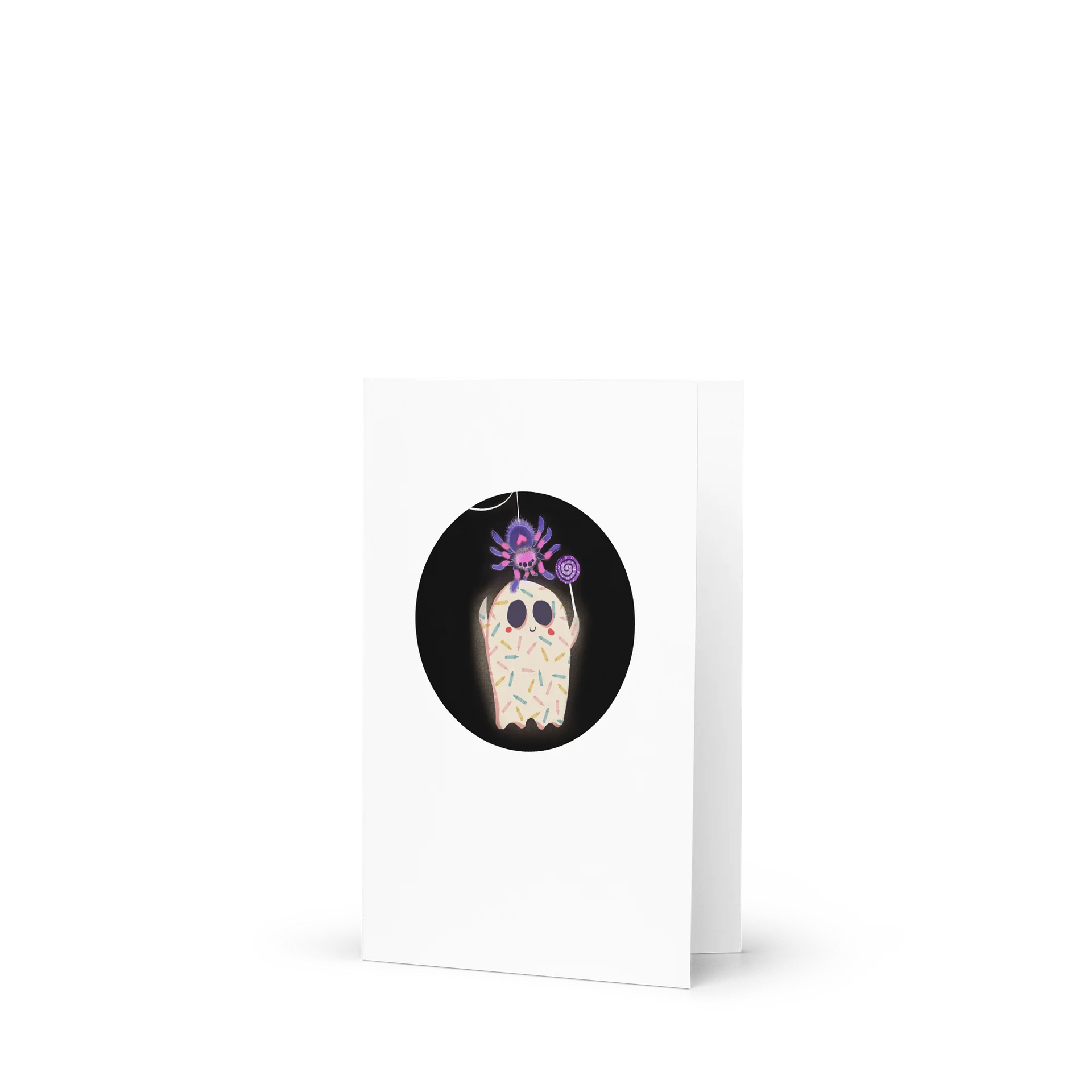 Little Ghost and the Pet Spider - Greeting Card product image (6)